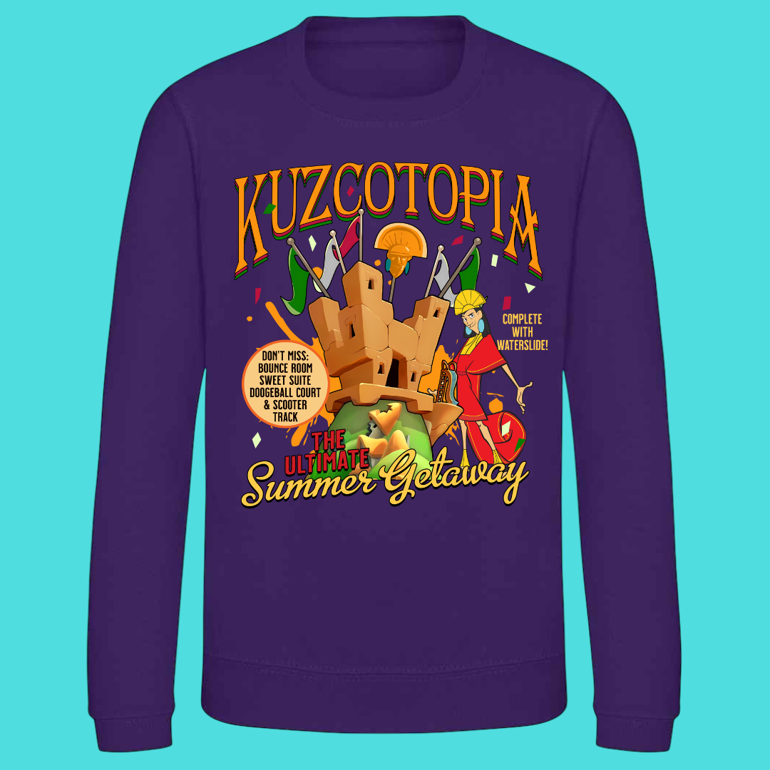 Kuzcotopia Printed Sweater