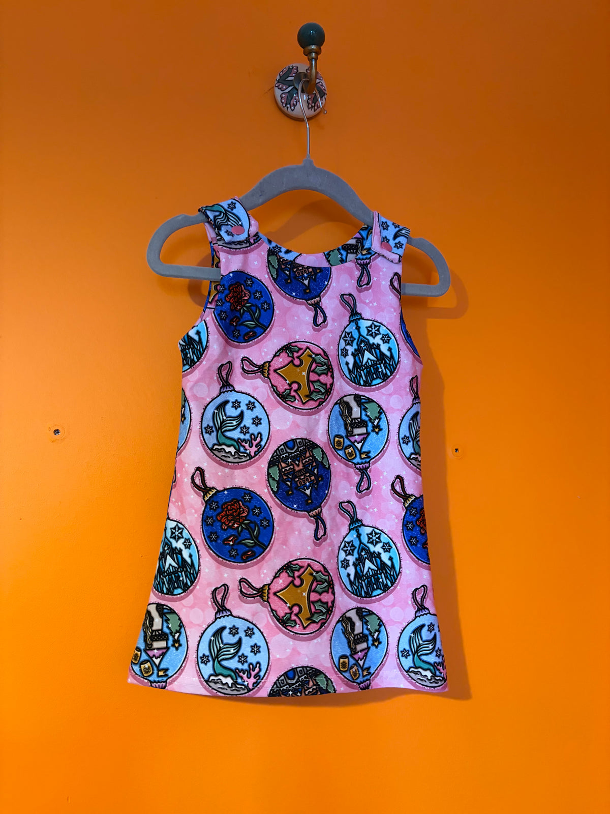 6-12 Month Pinafore- Princess Baubles