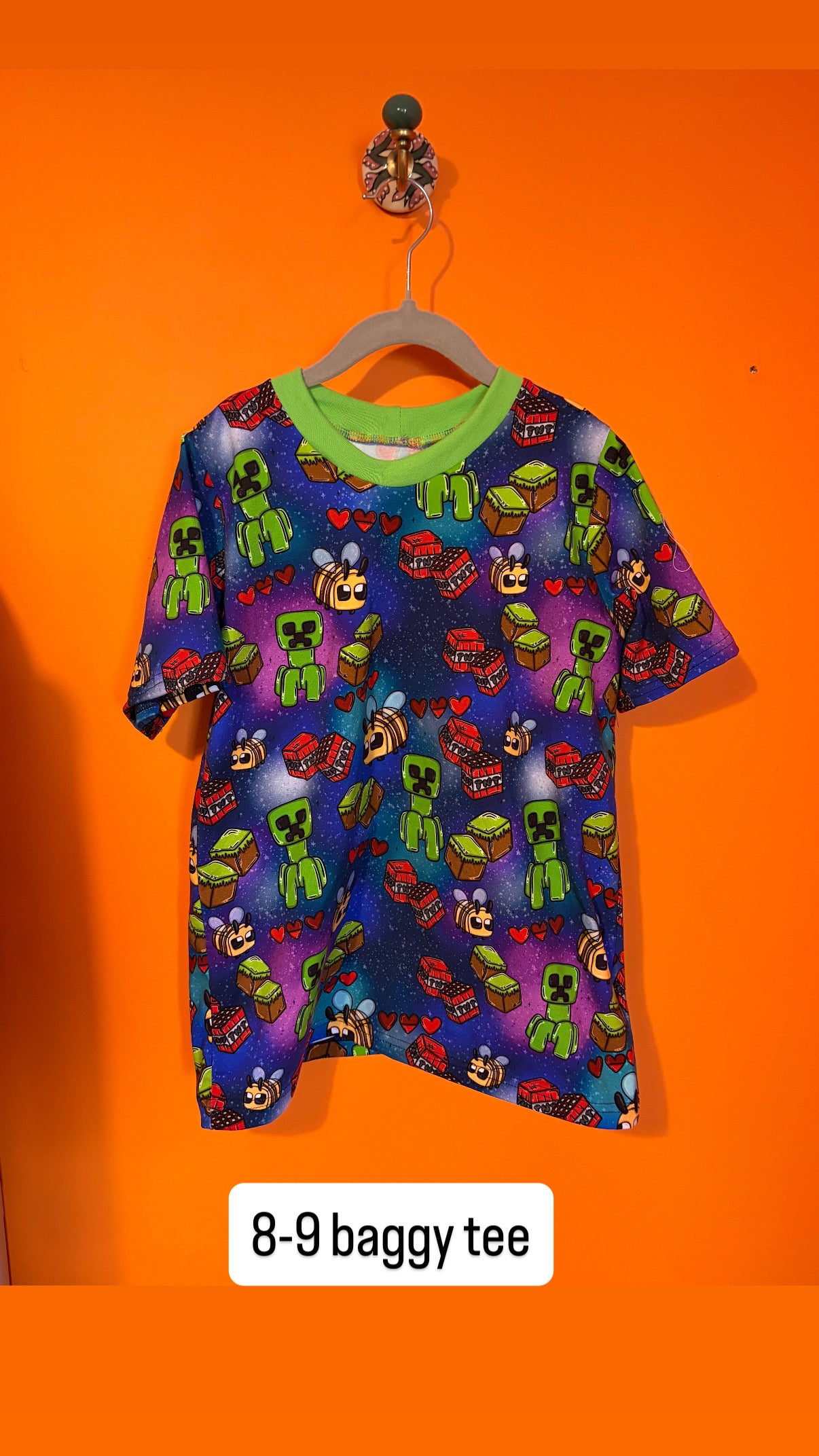 8-9 Crafting Game Baggy Tee