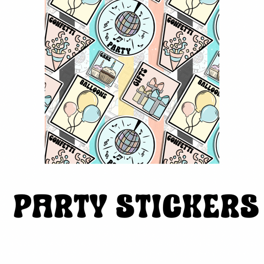 Party Stickers