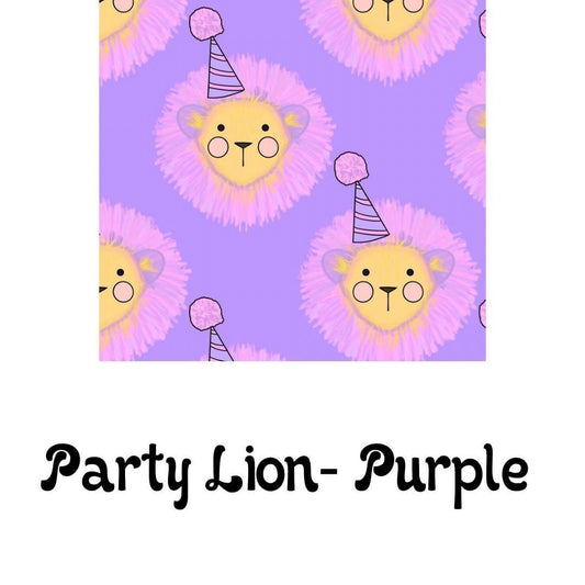 Party Lion Purple
