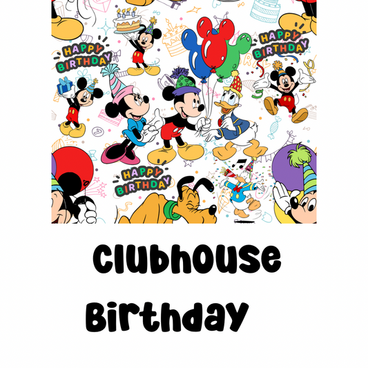 Clubhouse Birthday