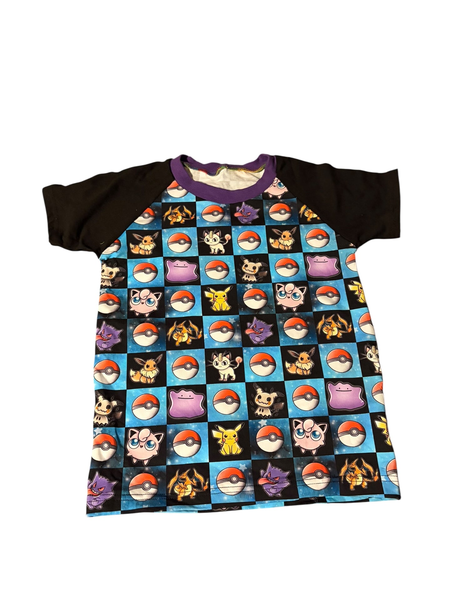 8-9 Pokémon Raglan Tee