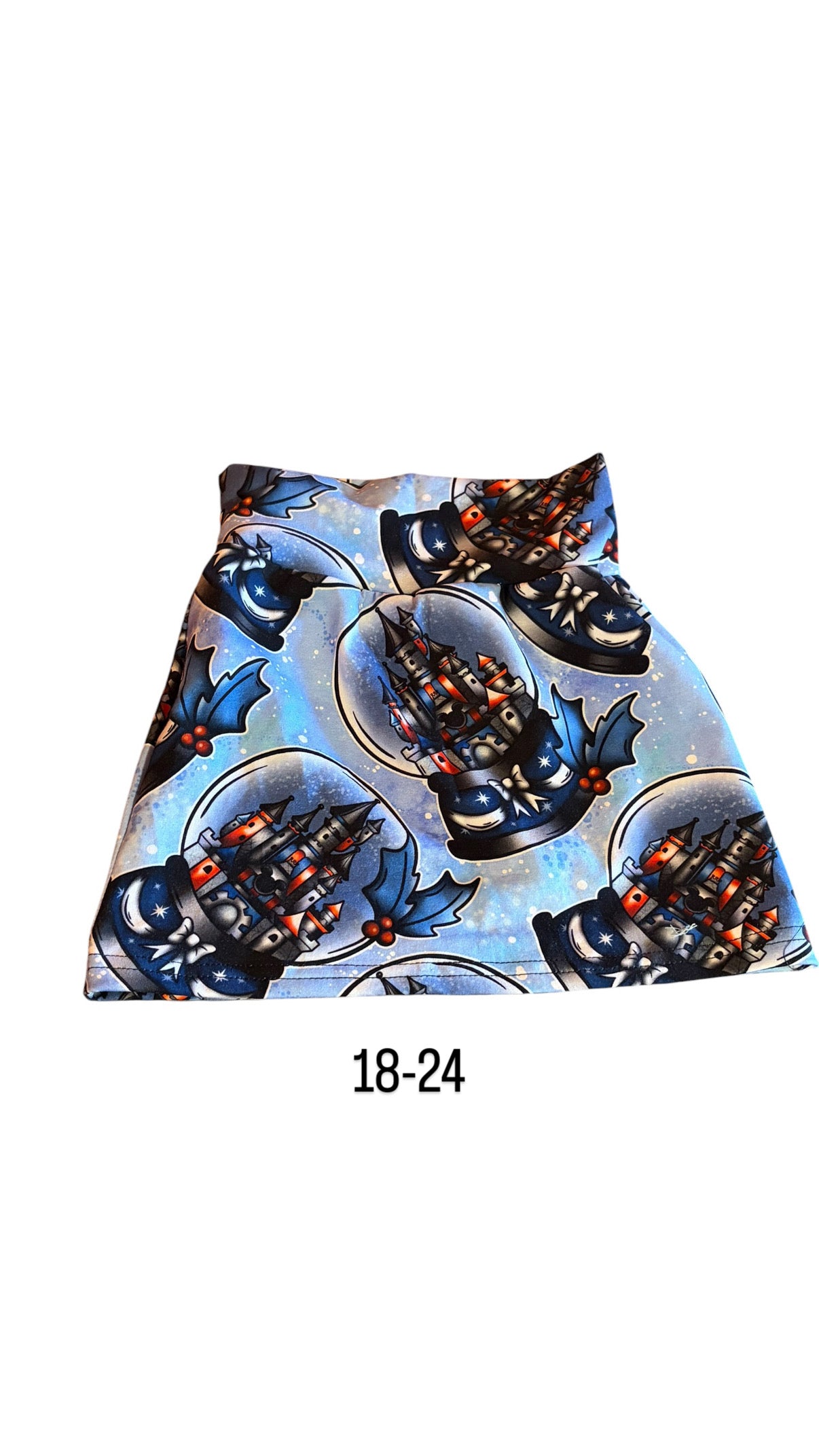 18-24 Christmas Castles A-Line Skirt