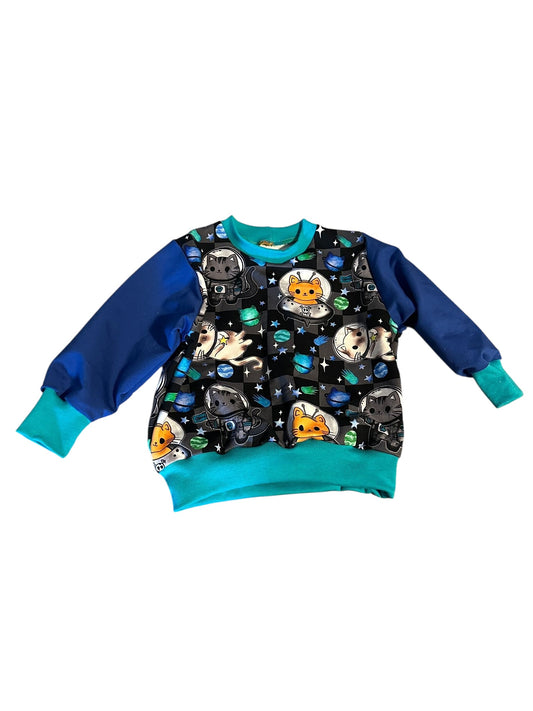 12-18 Cosmic Cats Sweater