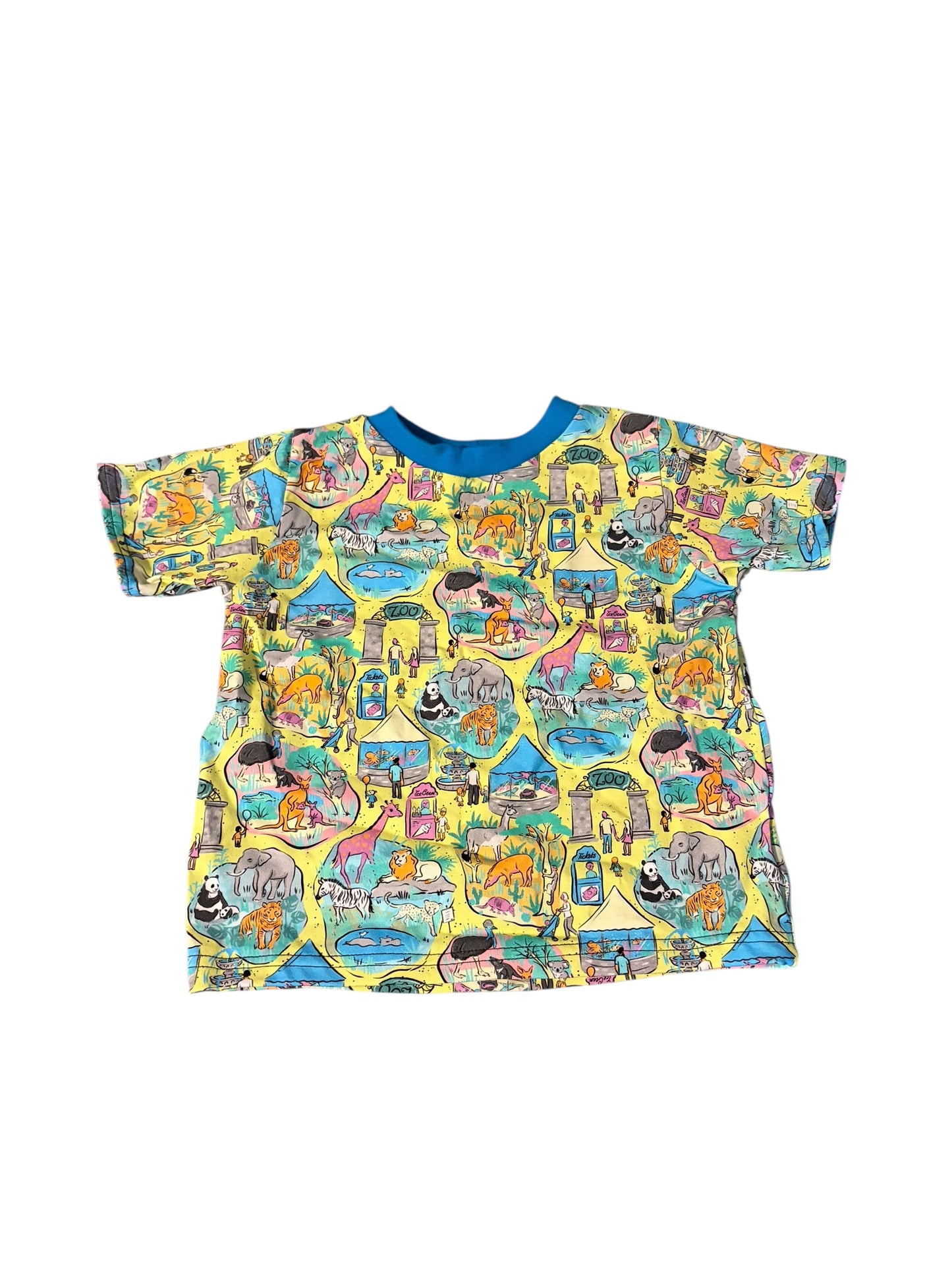 12-18 Day At The Zoo Baggy Tee