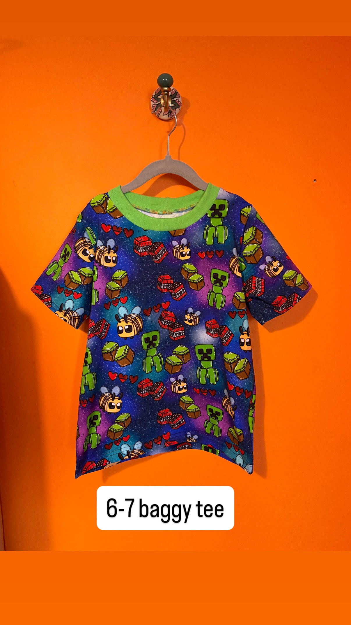 6-7 Crafting Game Baggy Tee
