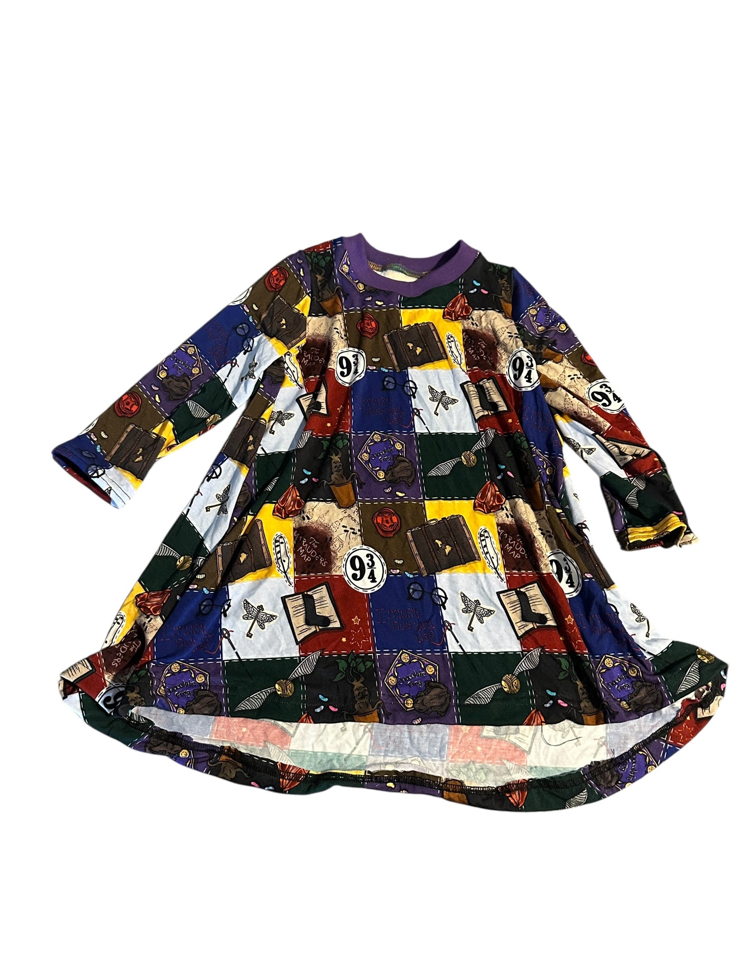 18-24 Potter Patchwork Tee Dress