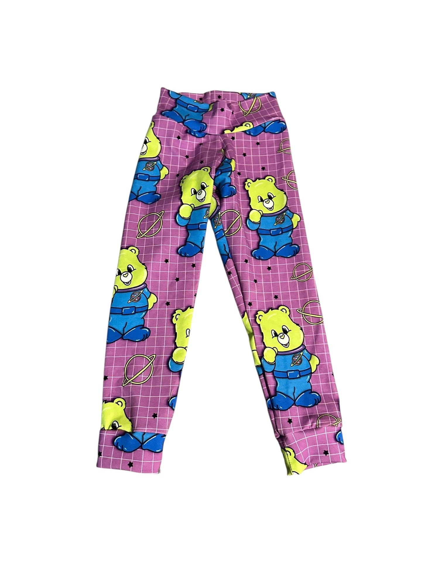 3-4 Claw Bears Purple Leggings