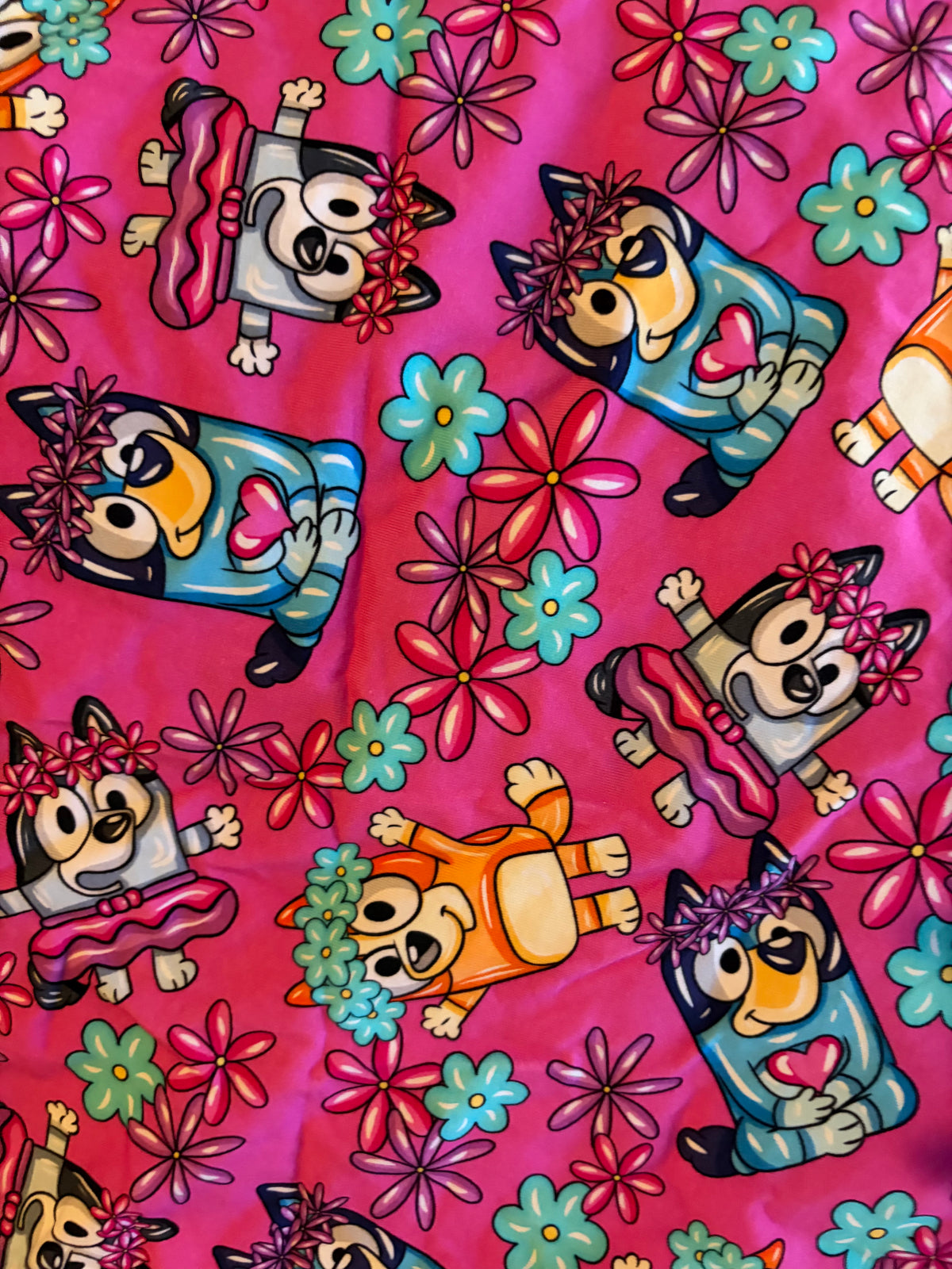 Slot- Bluey Floral (Up To 11/12)
