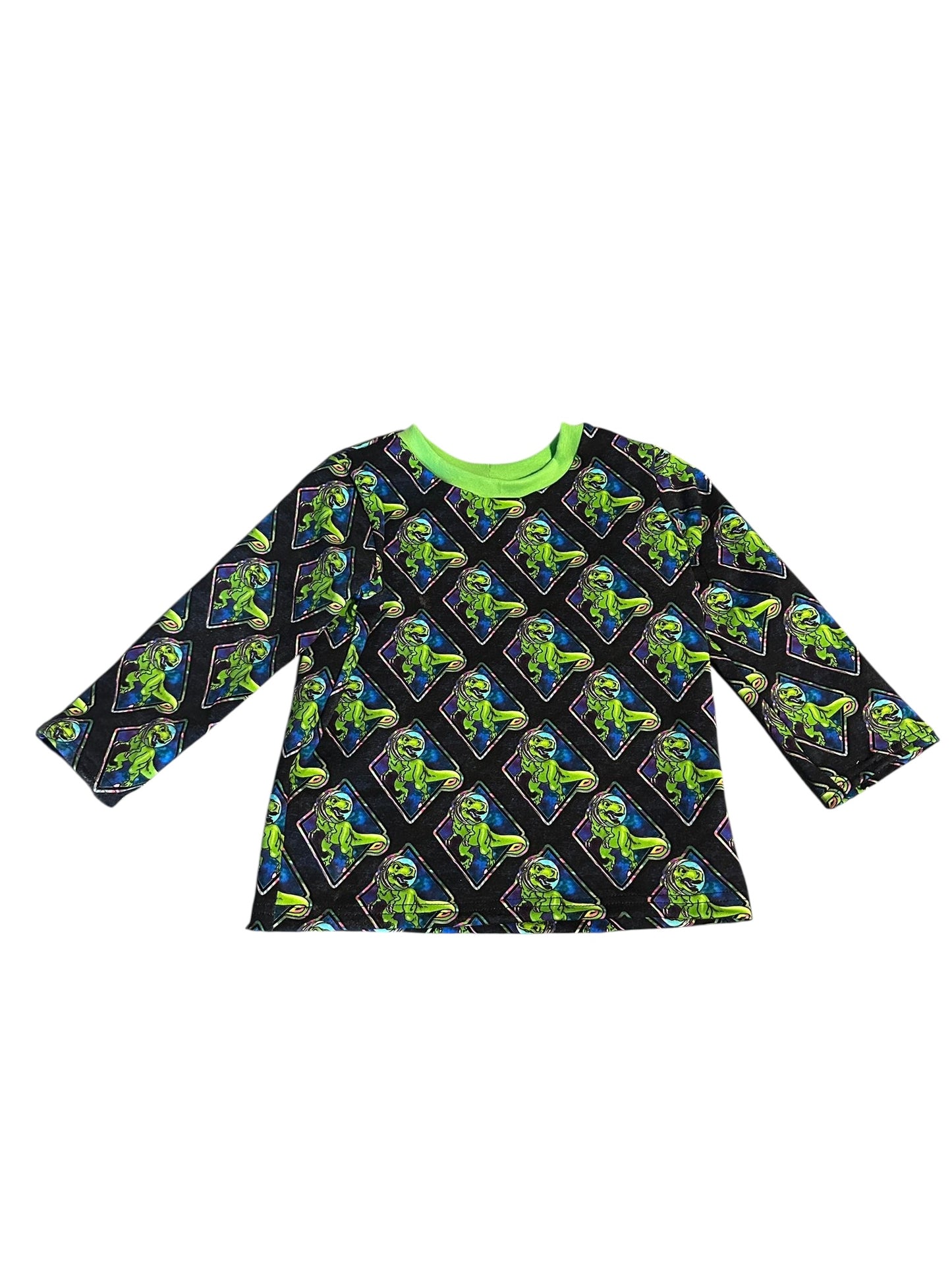 18-24 Space Dino Baggy Tee