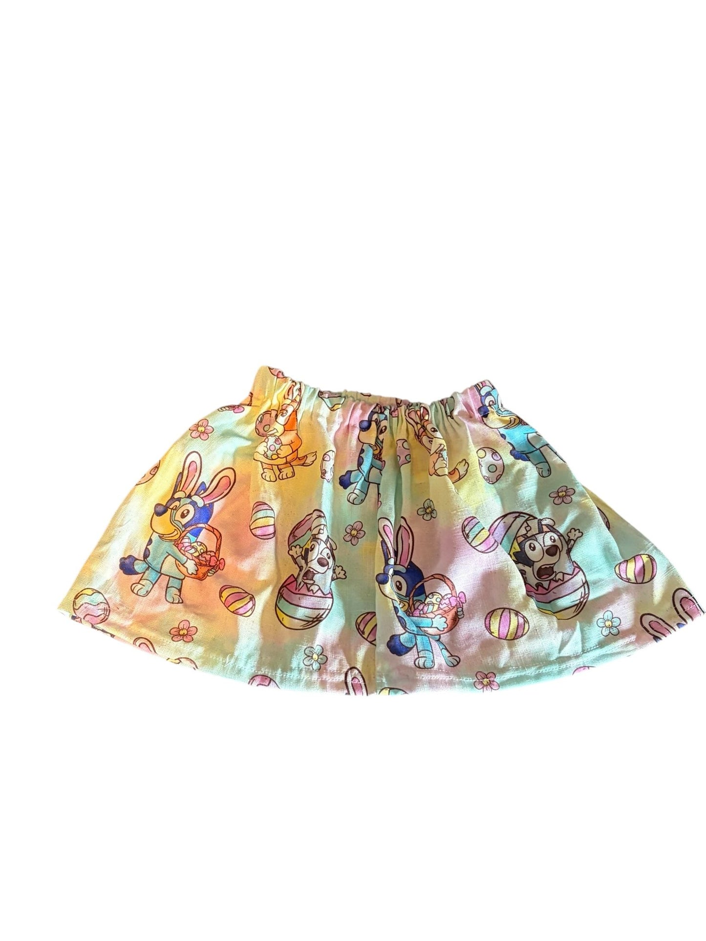 12-18 Months Easter Heelers Skirt