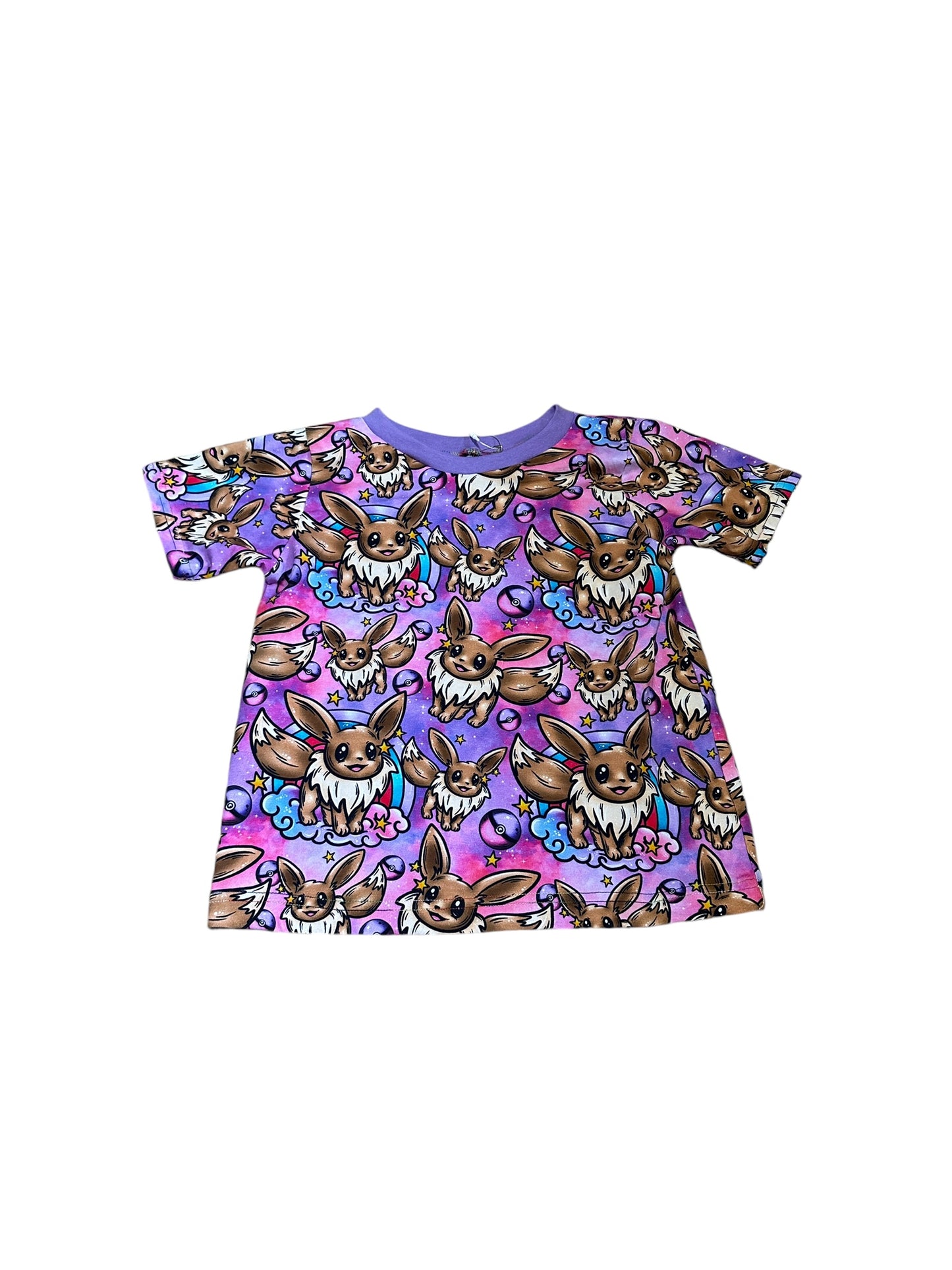 RTP- Rainbow Eevee Baggy Tee 3-4