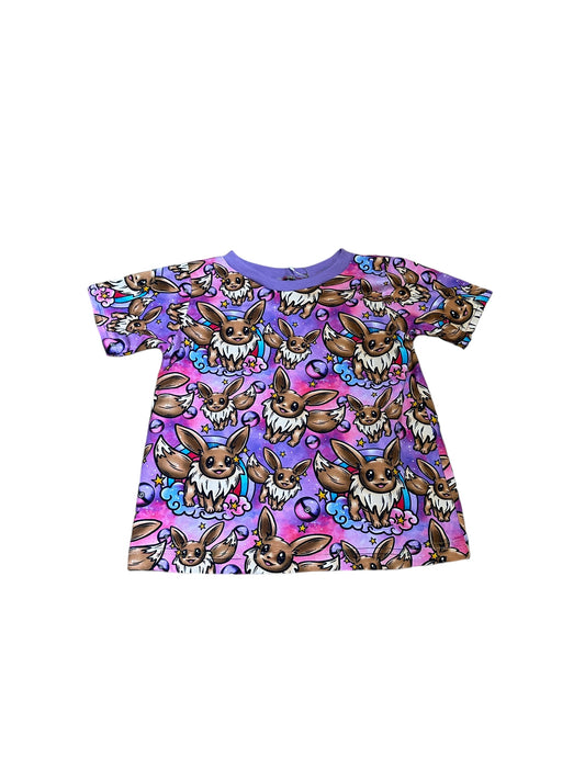 RTP- Rainbow Eevee Baggy Tee 3-4