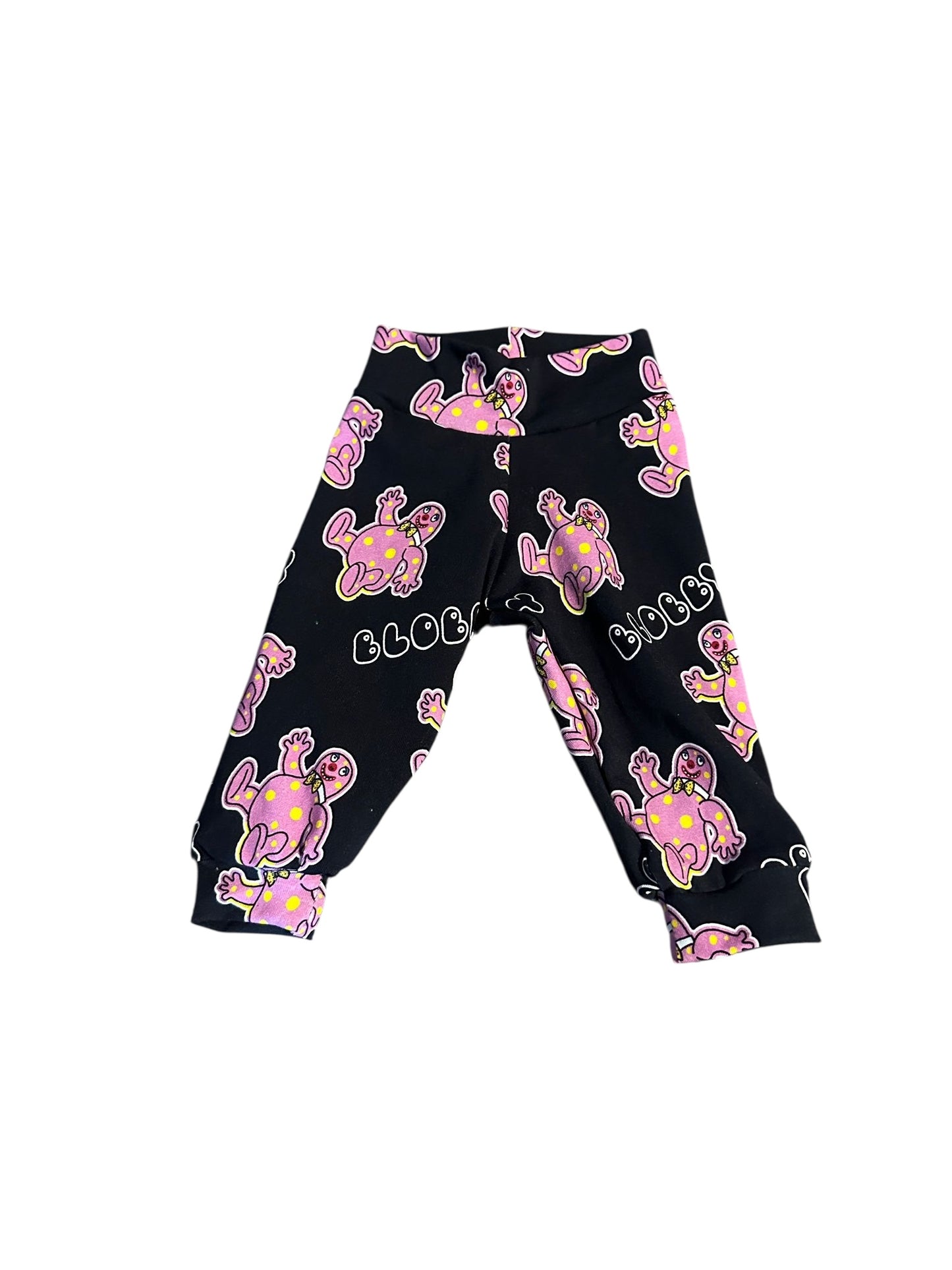 3-6 Blobby Black Leggings