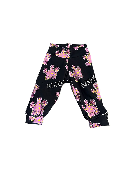3-6 Blobby Black Leggings