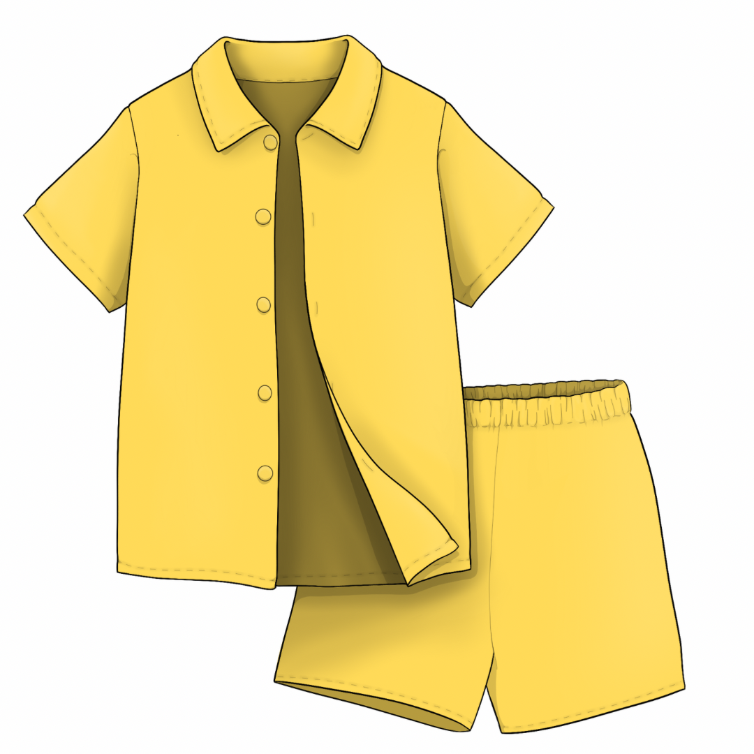 Shorts And Shirt Set