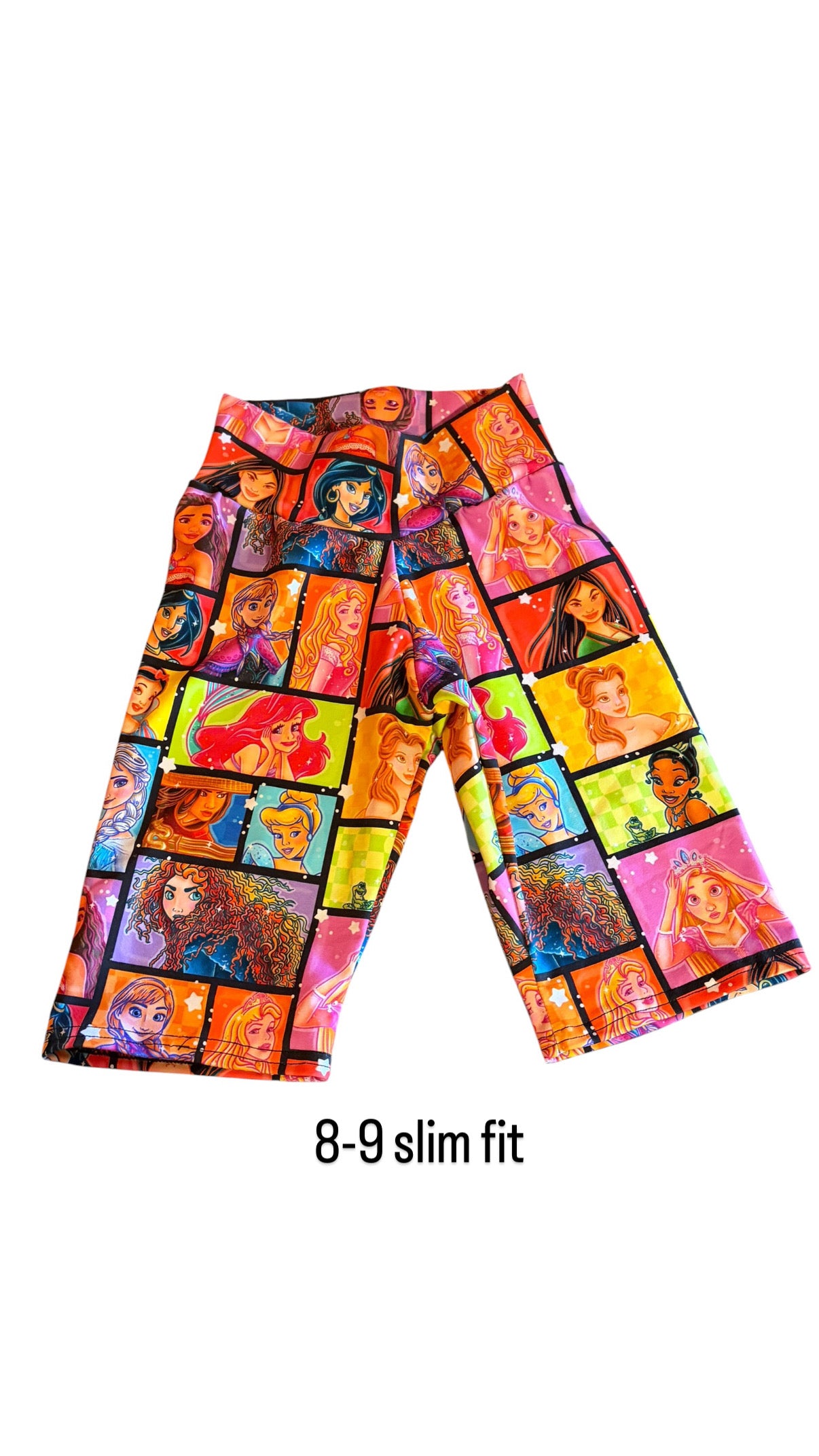 8-9 Princess Parade Slim Fit Cycle Shorts
