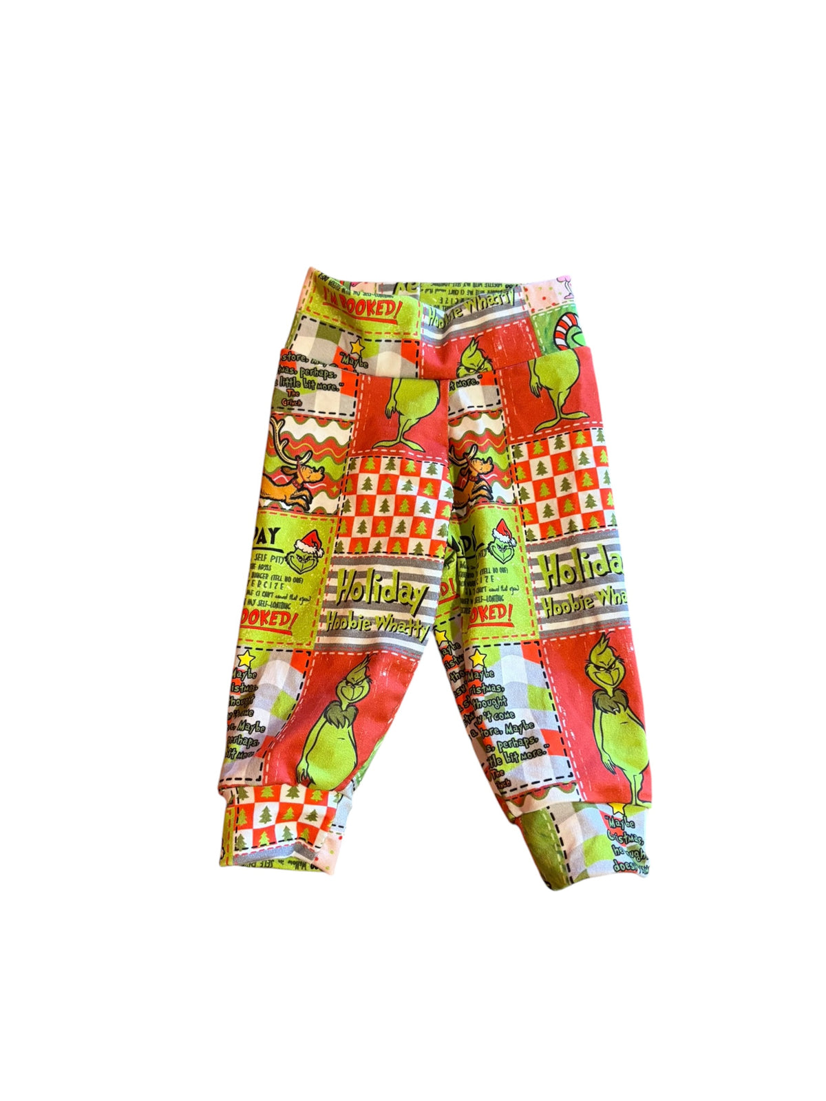 3-6 Leggings- Grumpy Guy Patch