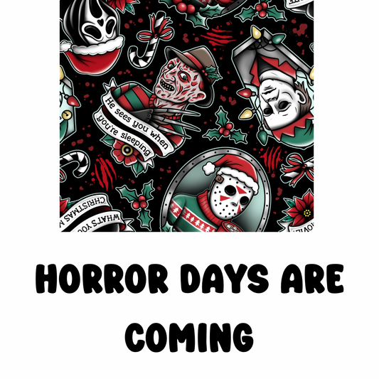 Horror Days Are Coming