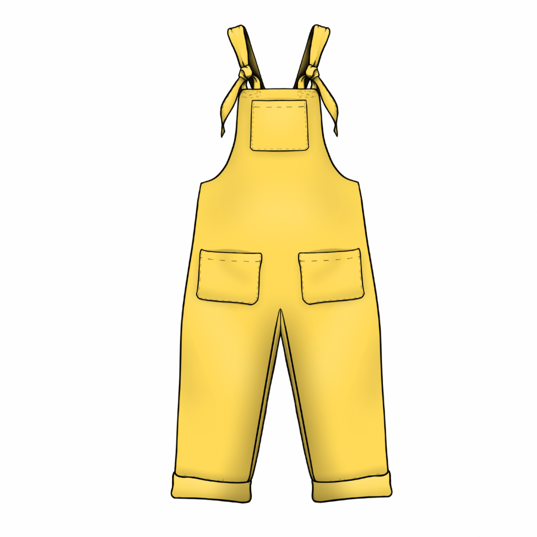 Tie Dungarees