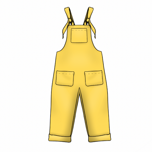 Tie Dungarees