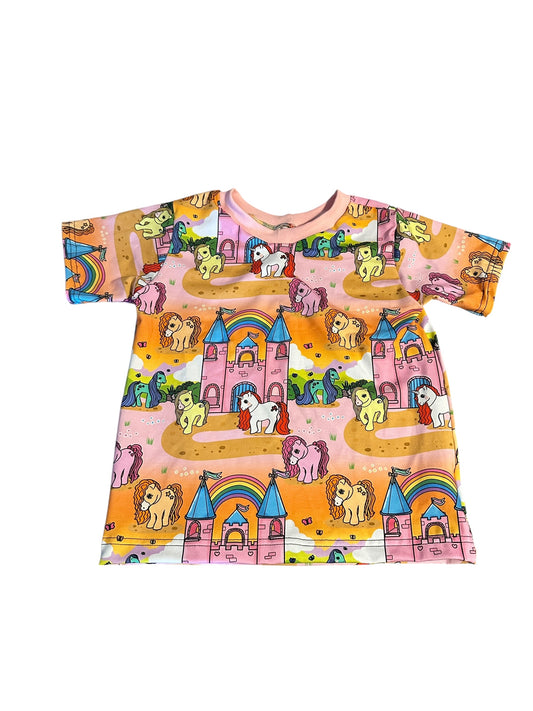 3-4 Ponyville Castle Baggy Tee