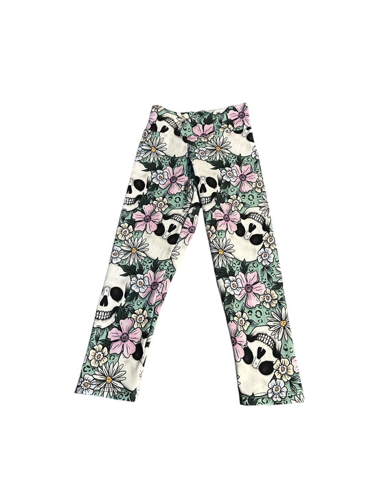 2-3 Spring Skulls Leggings