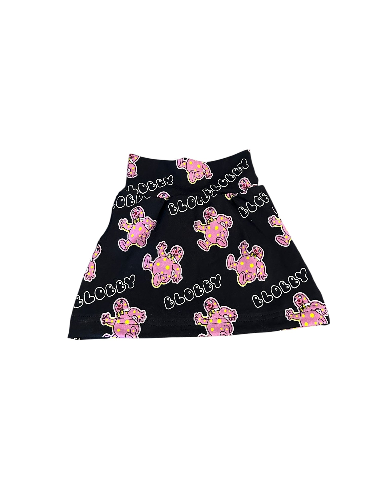 18-24 Blobby Black Skirt