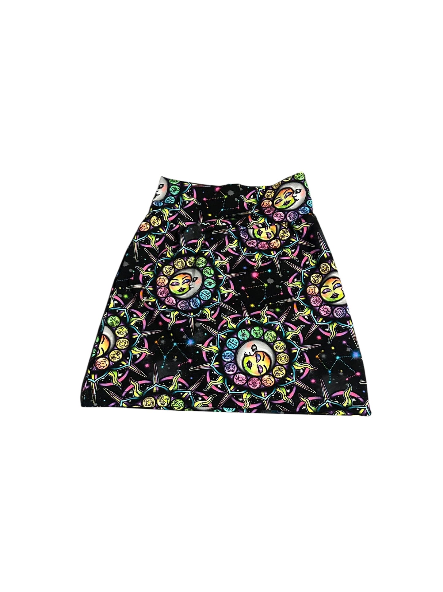 3-4 Mandala Suns Skirt