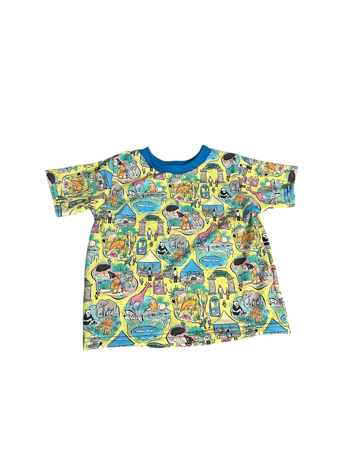 12-18 Day At The Zoo Baggy Tee