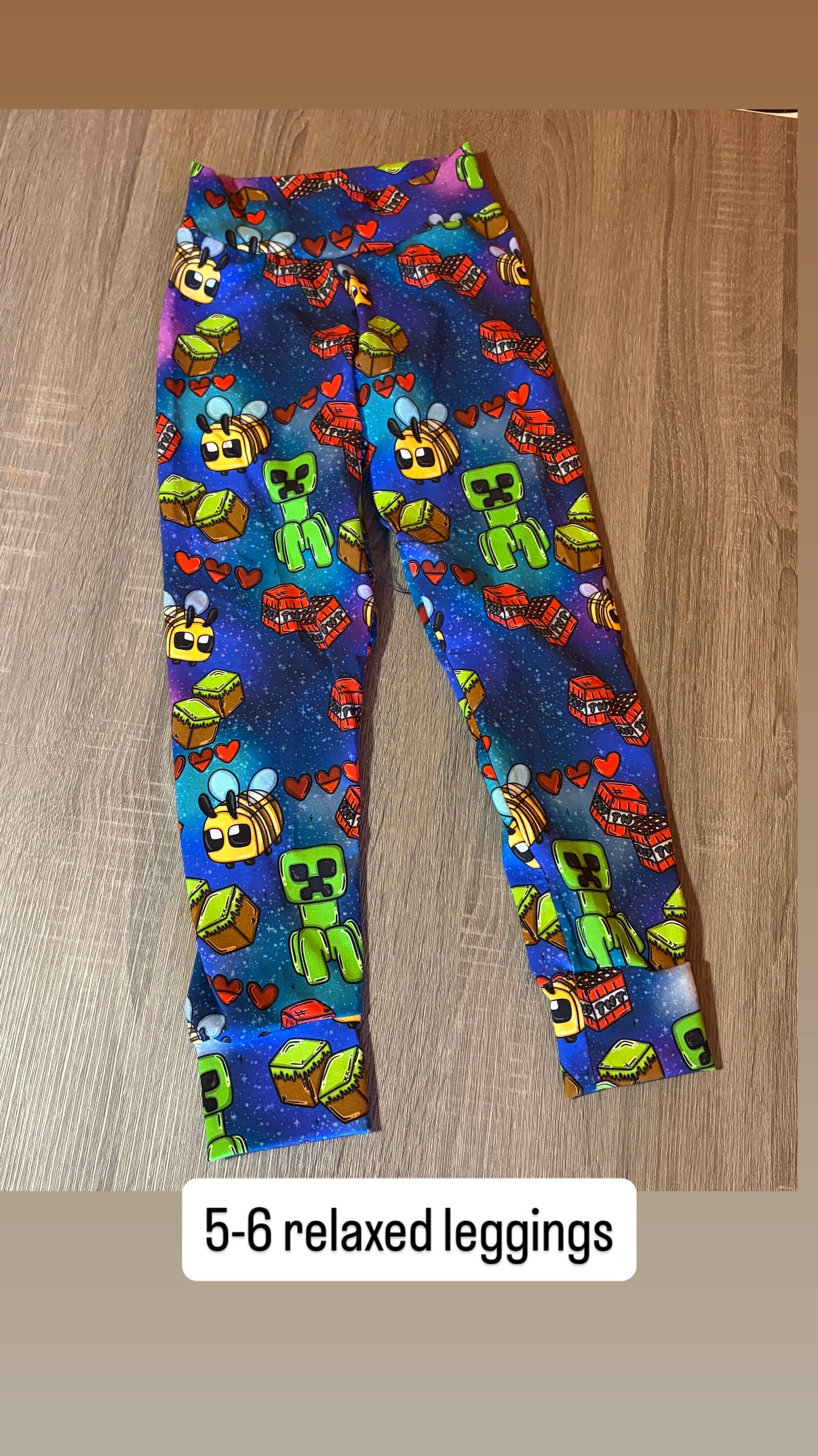 5-6 Crafting Game Relaxed Leggings