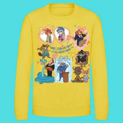 Zootipia Printed Sweater