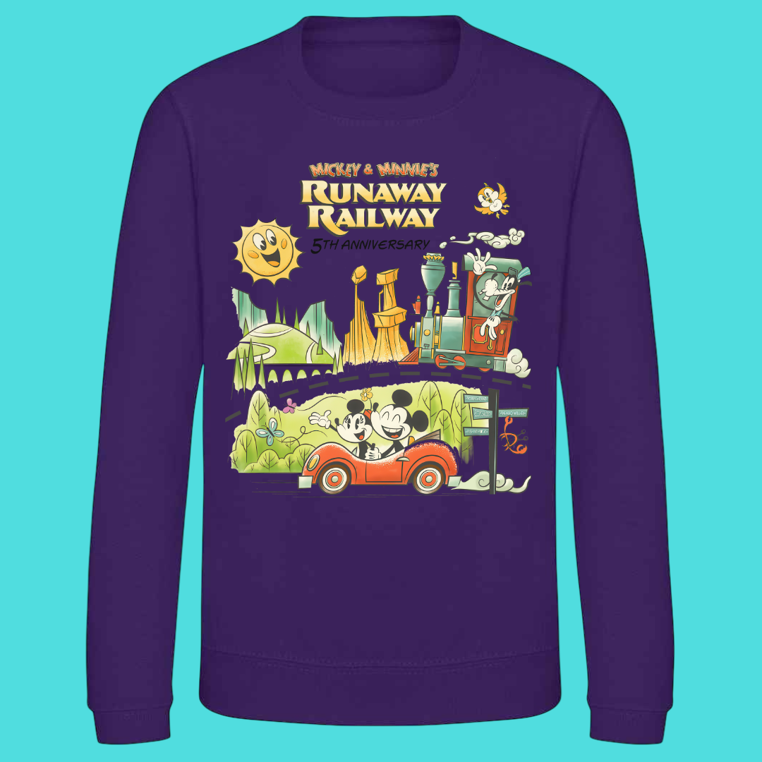 Railway Printed Sweater