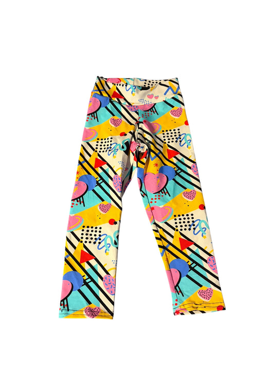 18-24 Vtg Hearts Leggings