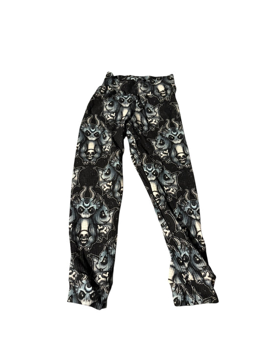 4-5 3 Headed Foe Ribbed Leggings