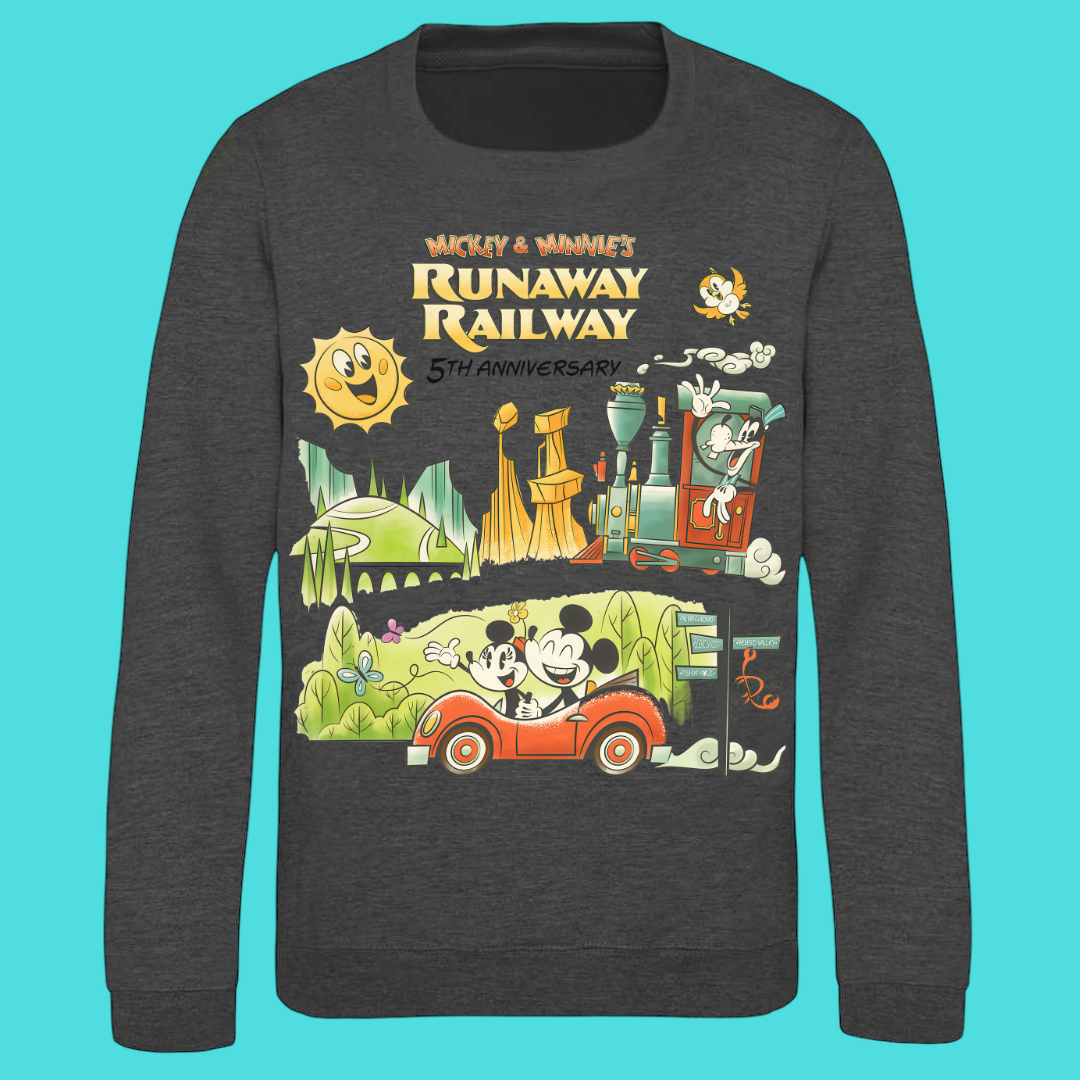 Railway Printed Sweater