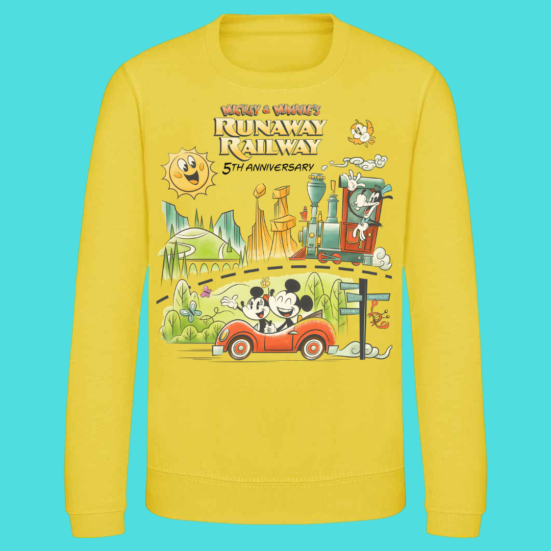 Railway Printed Sweater