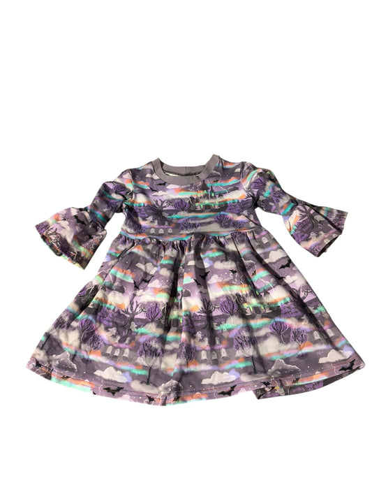 2-3 Spooky House Clover Dress