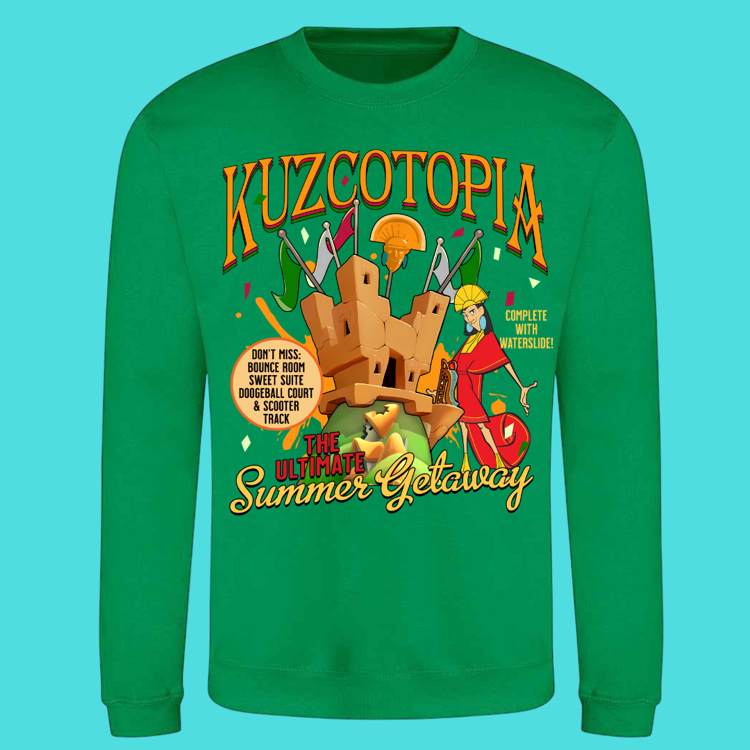 Kuzcotopia Printed Sweater