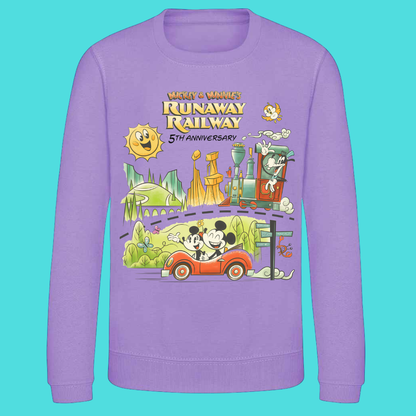 Railway Printed Sweater