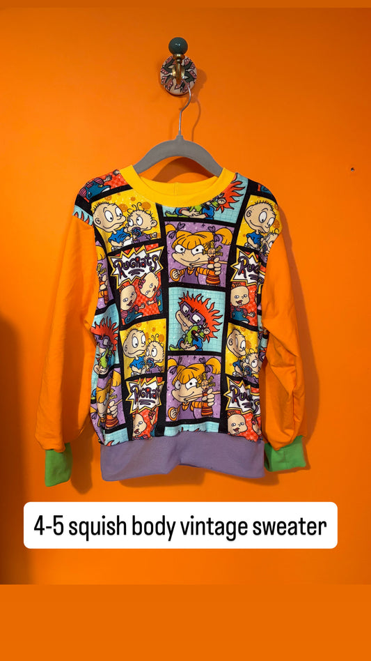 4-5 Toddler Frames Vintage Sweater