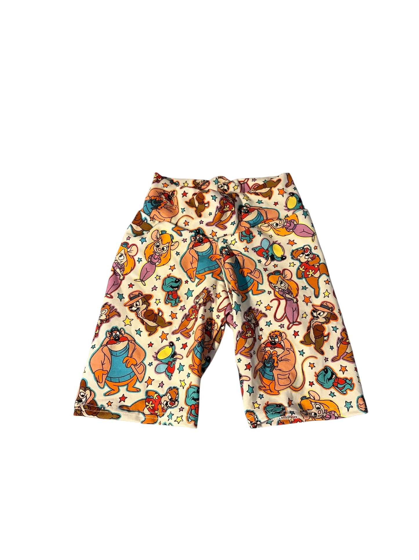 3-4 Rescue Rangers Bike Shorts