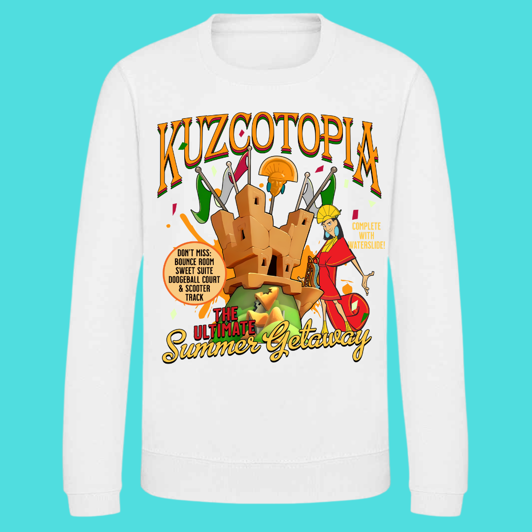Kuzcotopia Printed Sweater