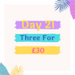 Day 21- 3 for £30