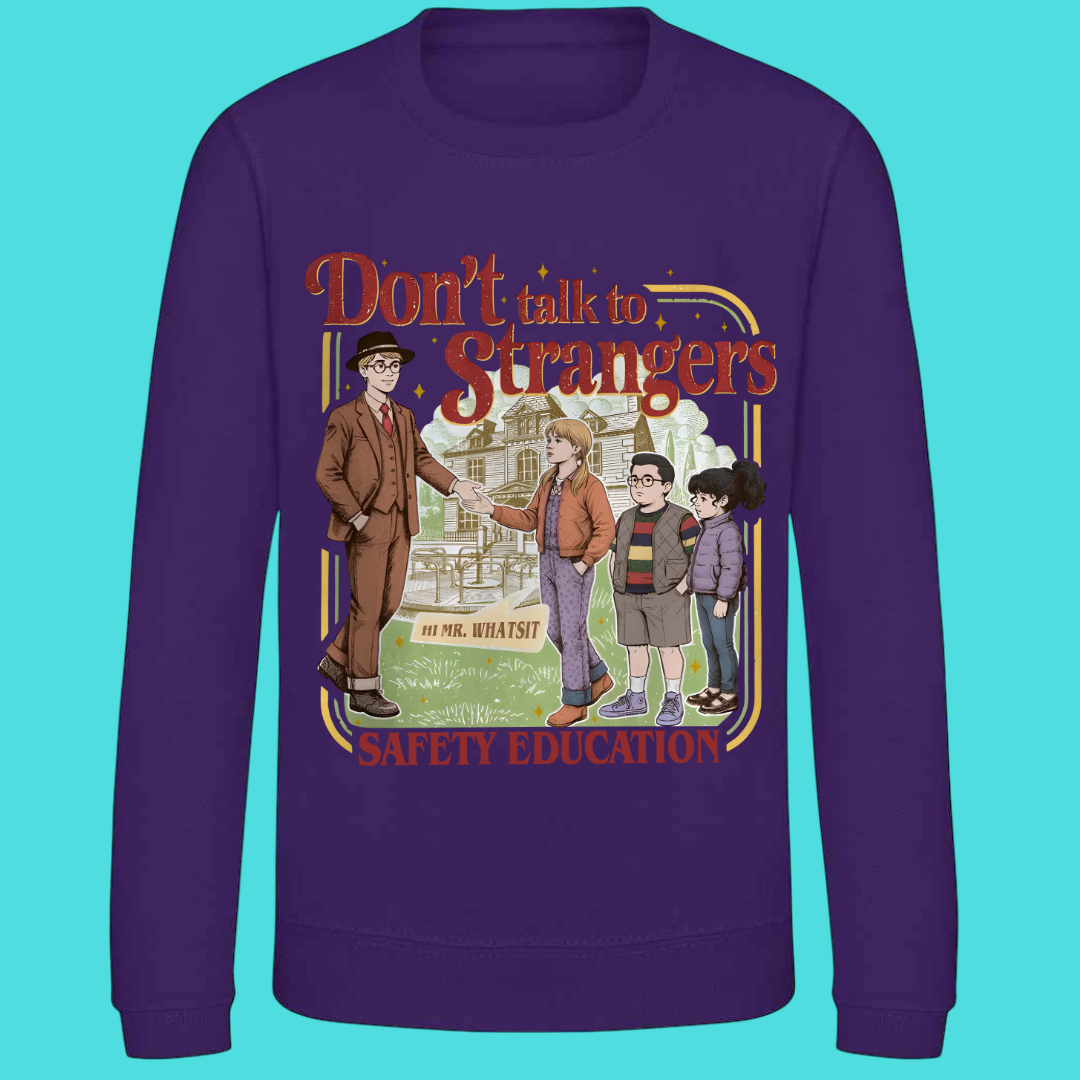 Strangers Printed Sweater