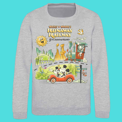 Railway Printed Sweater