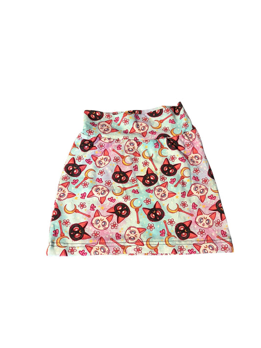 3-4 Moon Cat Skirt