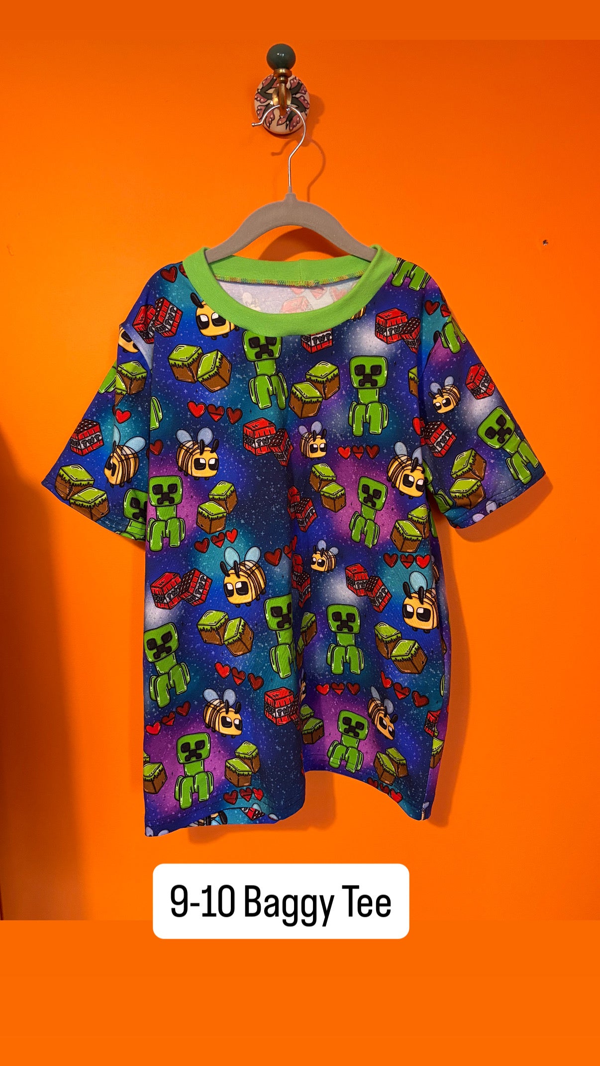 9-10 Crafting Game Baggy Tee