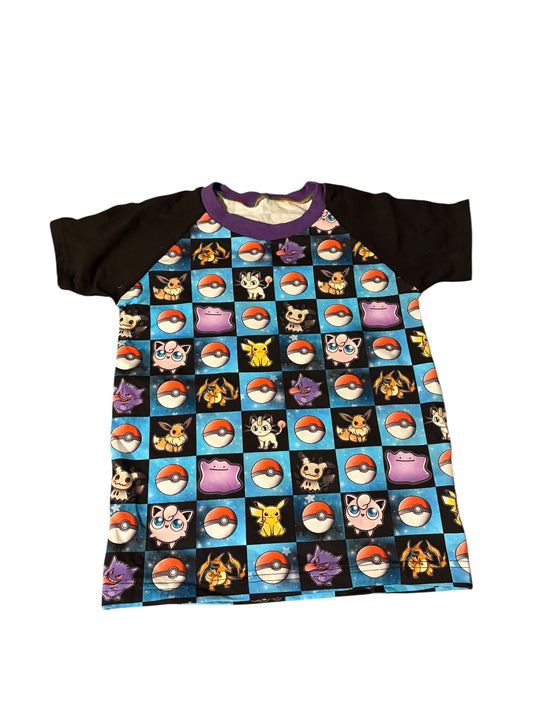 8-9 Pokémon Raglan Tee